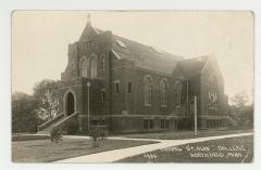 Chapel, St. Olaf College postcard #1