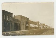 West Side of Main Street, New Richland, Minnesota postcard