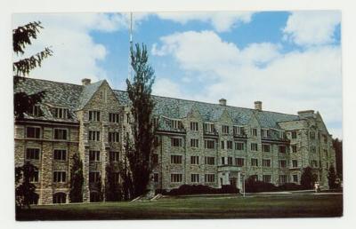 Agnes Mellby Hall, dormitory for women postcards