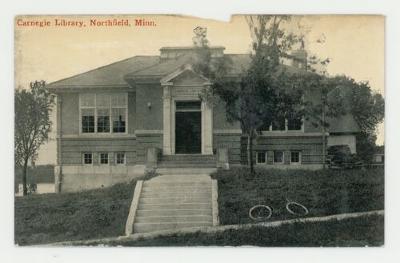 Carnegie Library, Northfield, Minnesota postcards