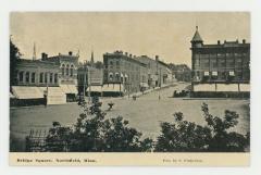 Bridge Square, Northfield, Minnesota postcard