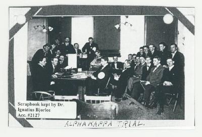 Alpha Kappa trial postcard