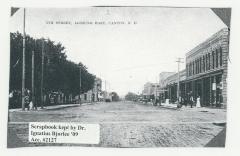 5th Street looking East, Canton, South Dakota postcard