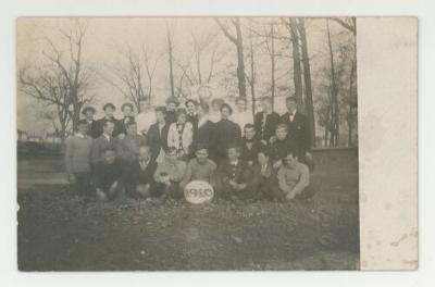 1910 St. Olaf College student group postcard